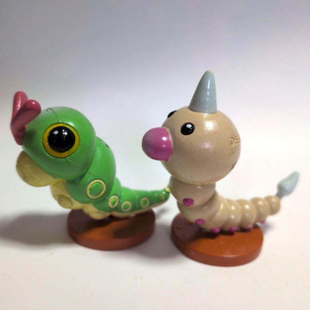モンコレ初期【キャタピー•ビードル】 ポケモンフィギュア　2体セット