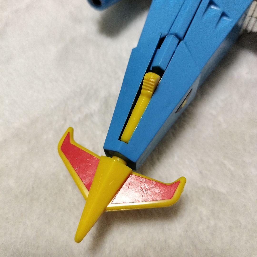 【昭和おもちゃ】超人戦隊バラタック_ブルー空中型