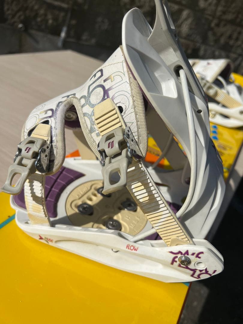 FTCの板(146㎝)とFLOWのビンディング