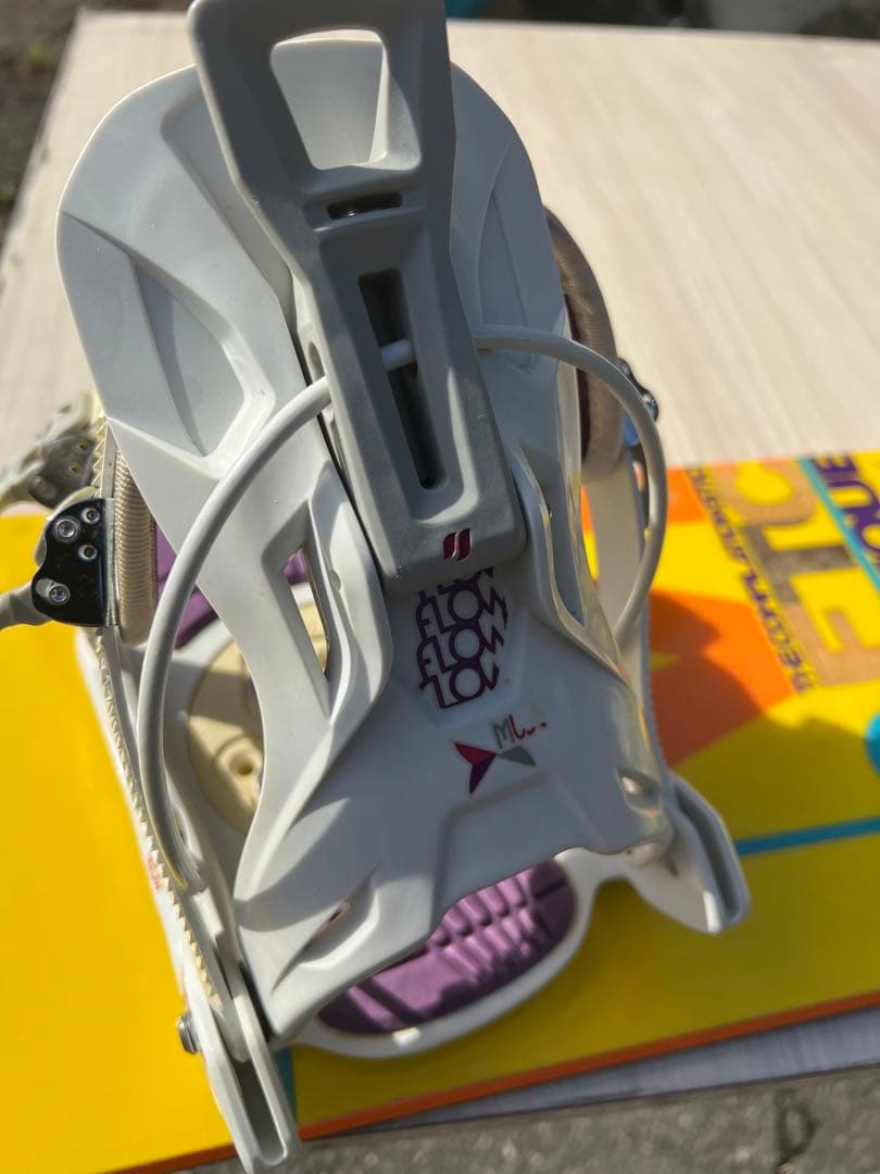 FTCの板(146㎝)とFLOWのビンディング