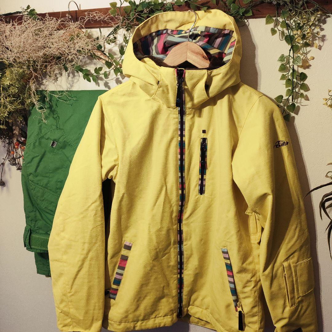 イエローとグリーンが可愛らしい！スキースノーボードに！ヘリーハンセン コールマン