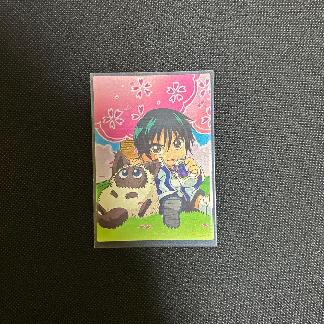 テニスの王子様☆越前リョーマ＆カルピン☆お花見レアカード テニプリトレカ