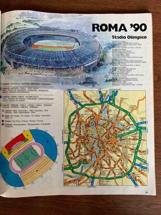 珍品'90WCイタリア・トスカーナ州Yellow Pages ツーリスト向け