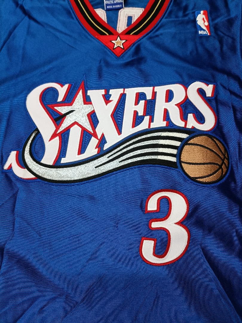 Champion Sixers ユニフォーム 44 Allen Iverson