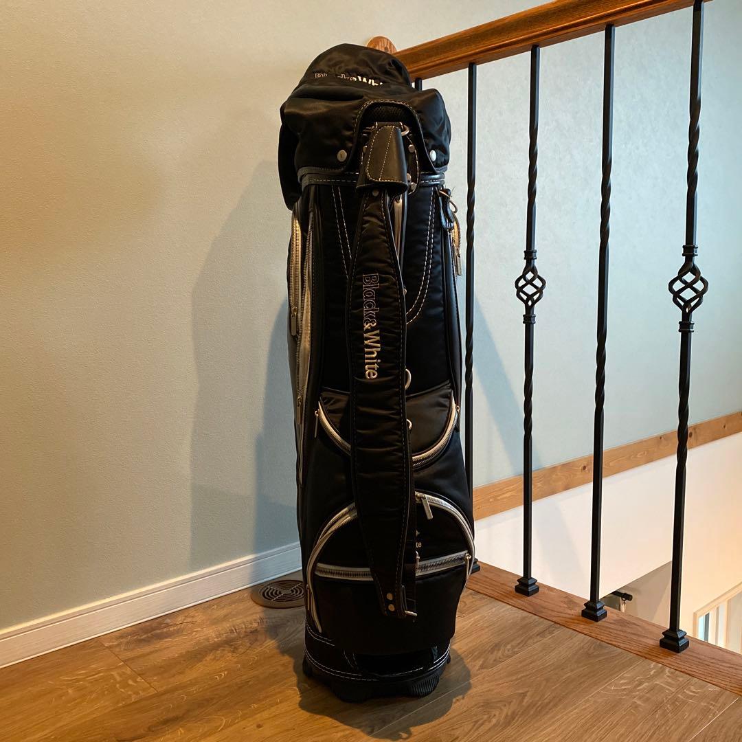 Ｂl a c k & Ｗｈi t e キャディーバッグ