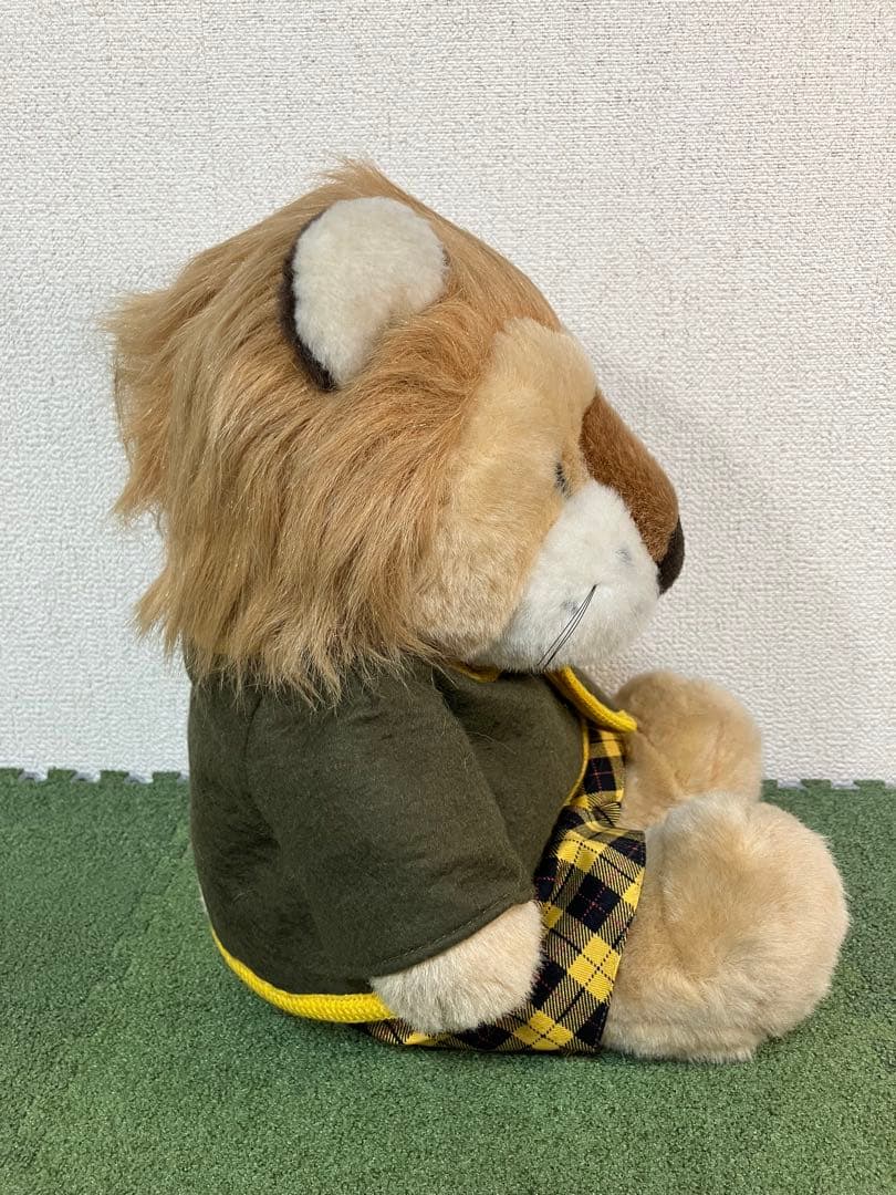 吉徳　ライオンのぬいぐるみ　昭和レトロ　FINE SUCCESS