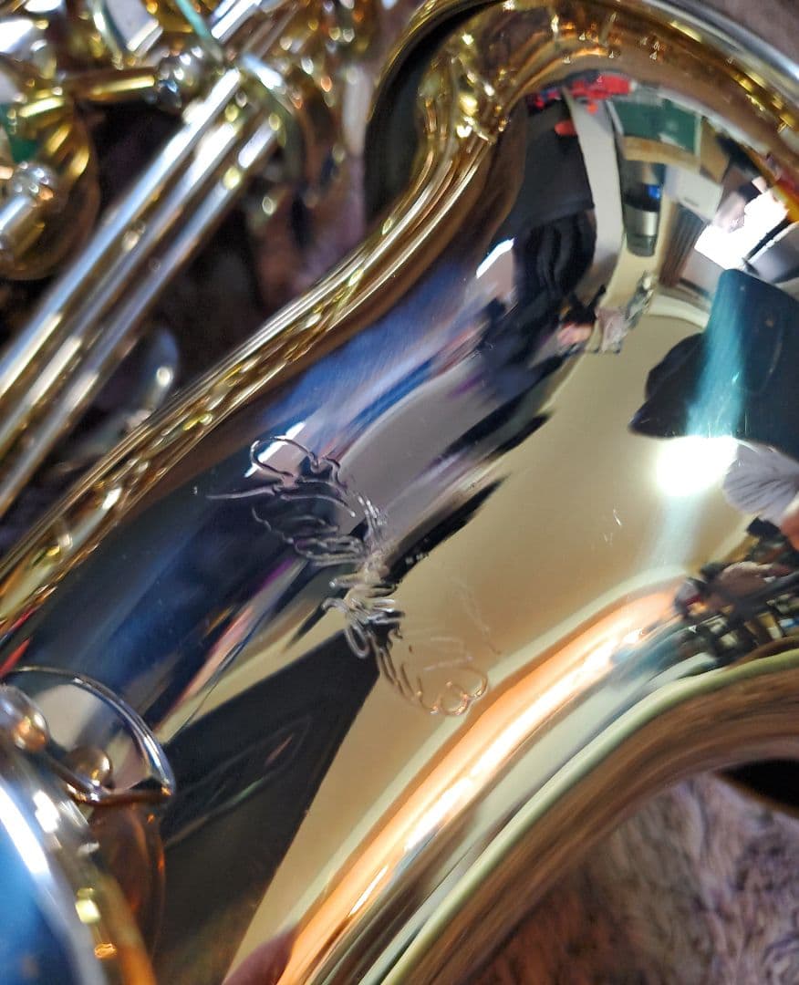 美品　ケルントナー　アルトサックス　ゴールドラッカー　彫刻　初心者　自宅　練習用