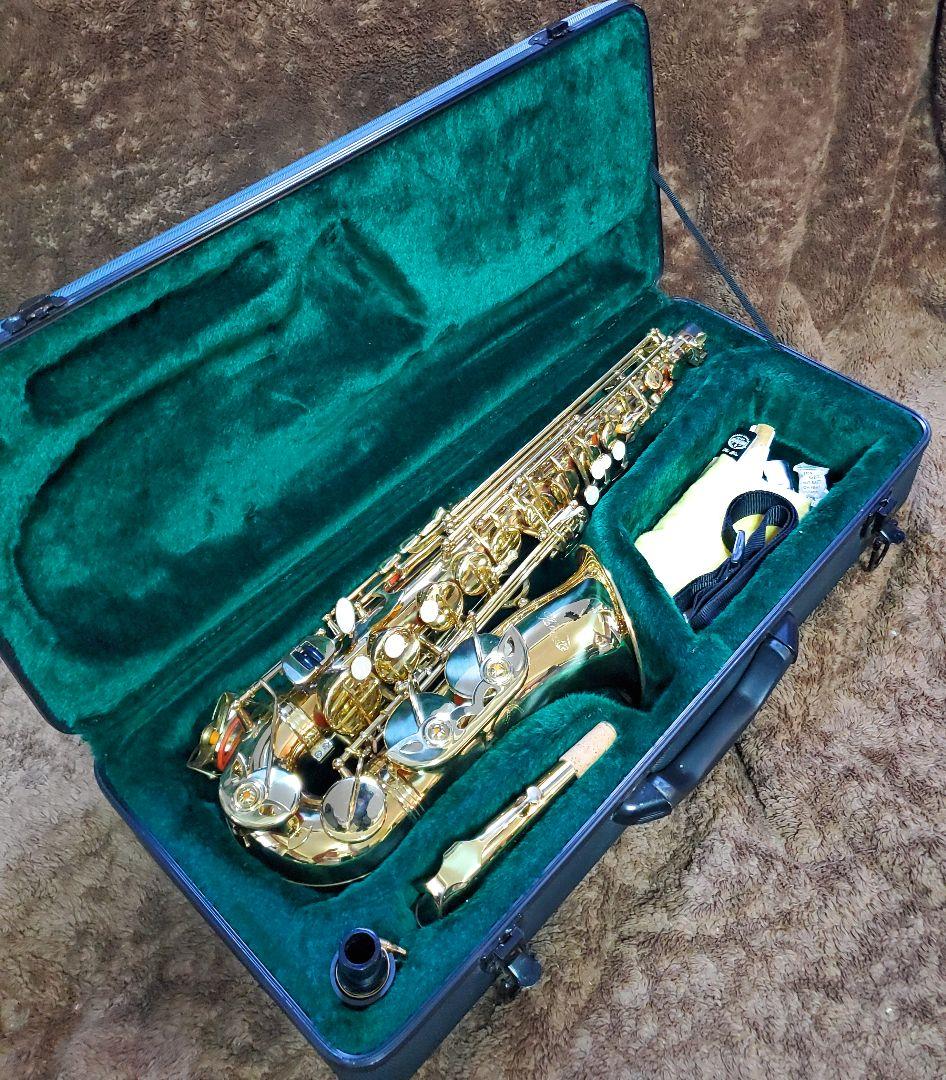 美品　ケルントナー　アルトサックス　ゴールドラッカー　彫刻　初心者　自宅　練習用