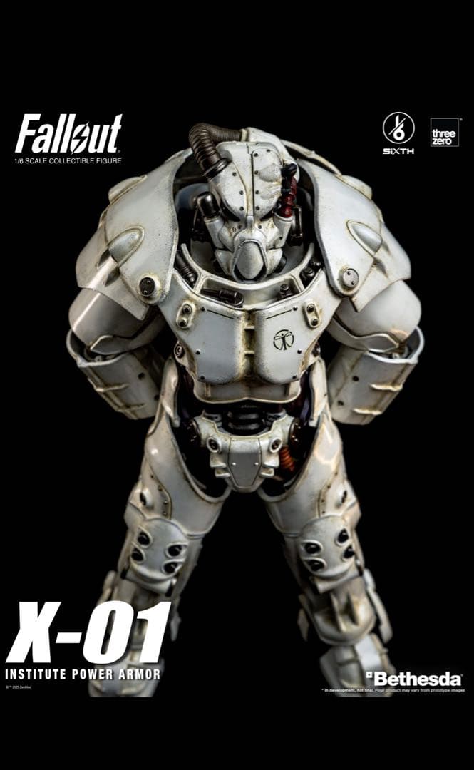 ThreeZero fallout 1/6 X-01 インスティチュートver