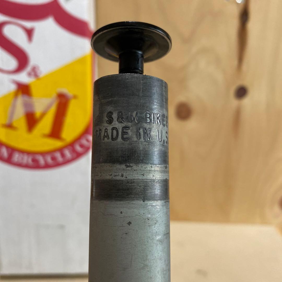 S&M Pitch Fork XLT 20” Black BMX フォーク