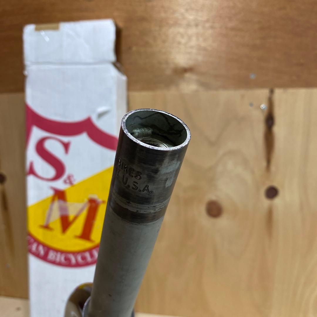 S&M Pitch Fork XLT 20” Black BMX フォーク