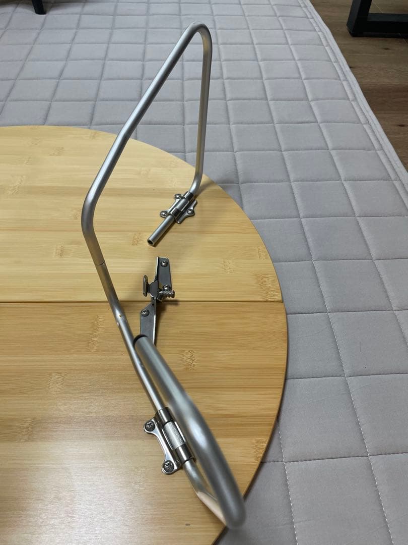 【美品】ワンアクションちゃぶ台竹 M