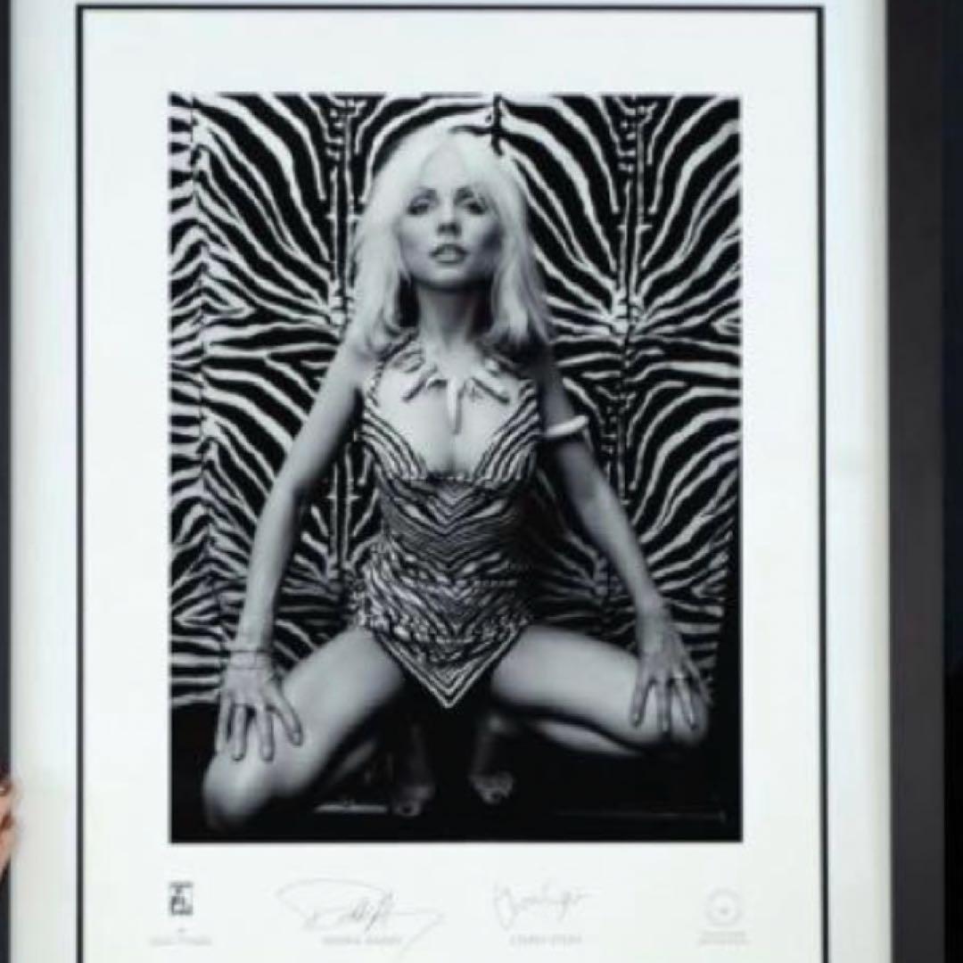 blondie 直筆サイン入りポスター　デボラ・ハリー