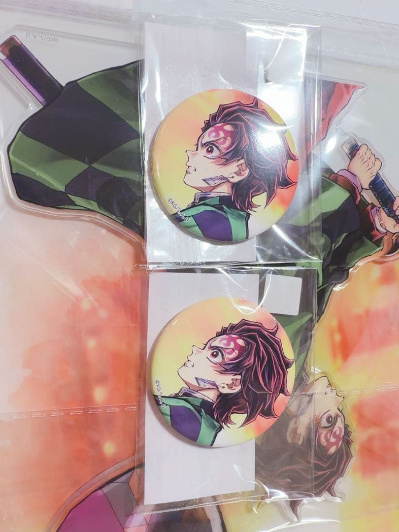 鬼滅の刃 繋ぐ WEBSHOP くじ 義勇と炭治郎 A賞 ビッグアクリル