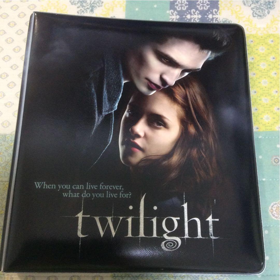 トワイライト twilight バインダー トレーディングカード限定 直筆サイン