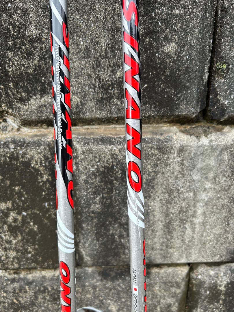 ポール　シナノSL用&レジェンド　オールラウンド用　スキーストック　2セット