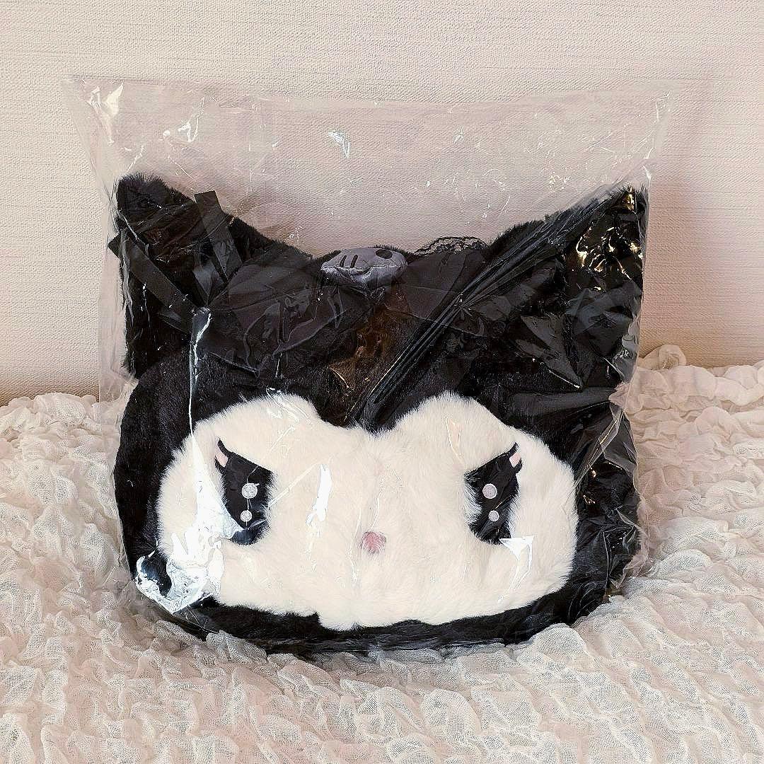 ★顔厳選★ サンリオ 初売 真夜中のメロクロスペシャル クロミ ぬいぐるみバッグ