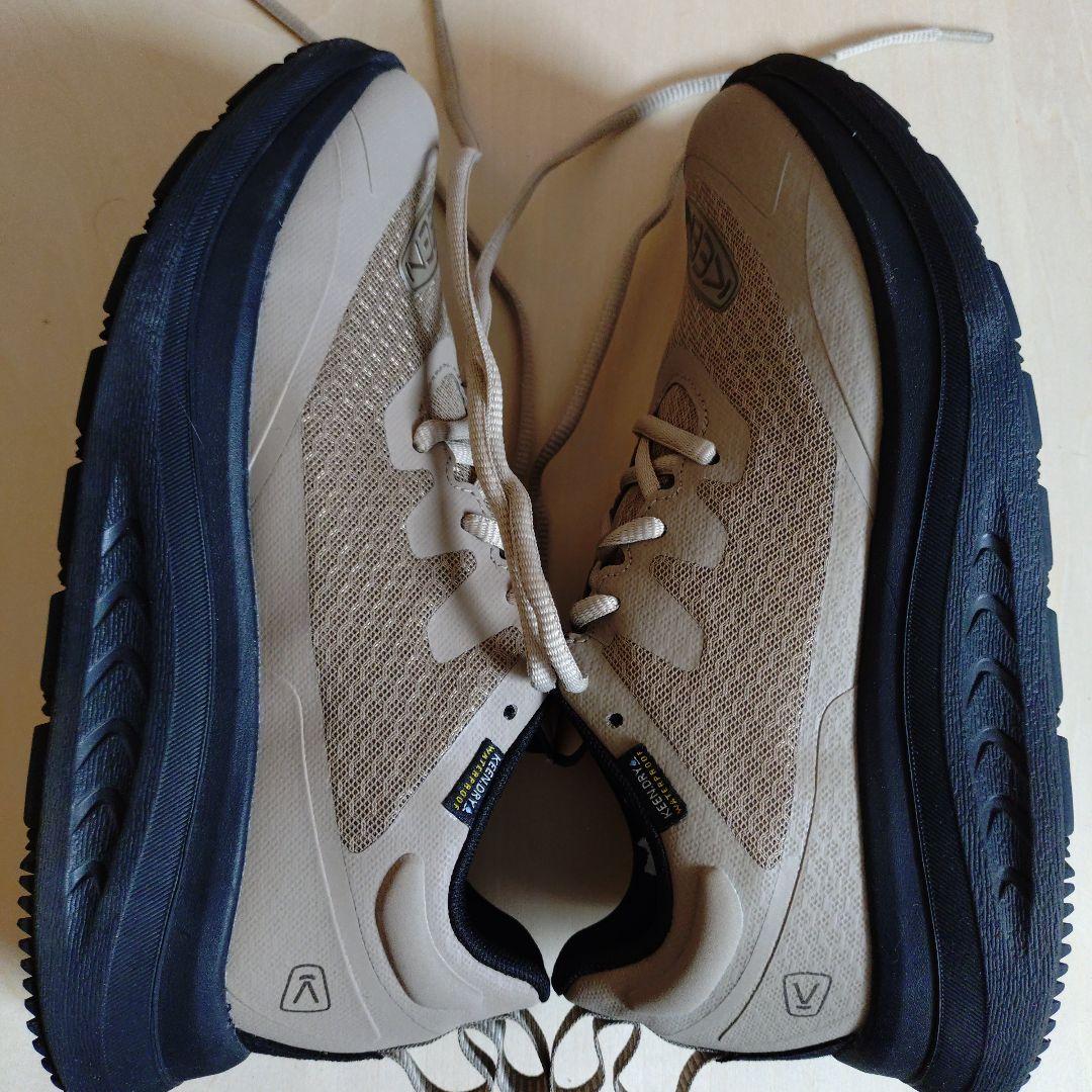 KEEN WK400 WP 25cm ウォーキングシューズ 防水