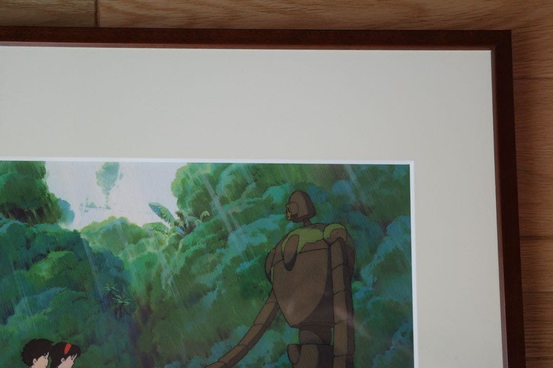 ART OF GHIBLI 天空の城ラピュタ アートフレーム 「手向けの花