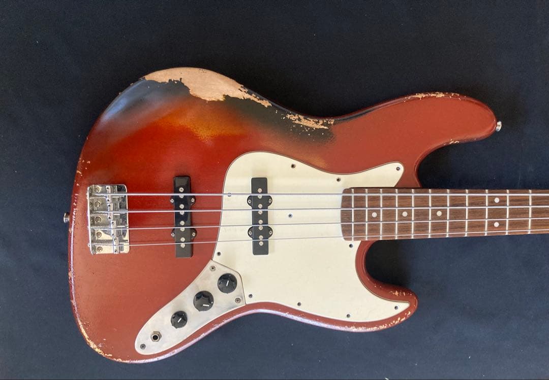 早い者勝ち　#18ジャズベースタイプ オールラッカー塗装