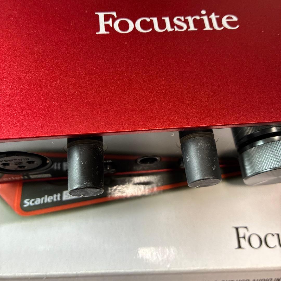 Focusrite Scarlett solo 3rd gen インターフェイス