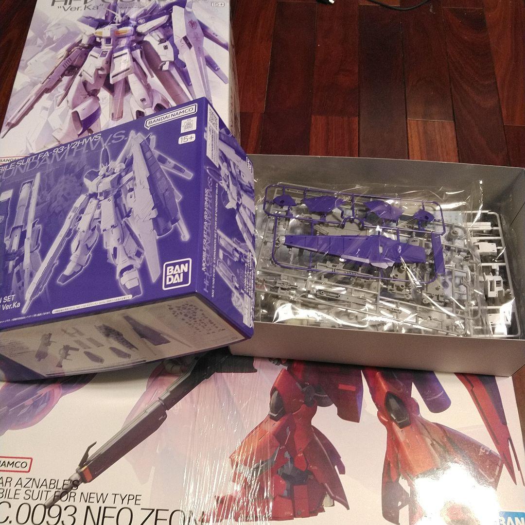 MG サザビー Ver.Ka ハイνガンダム　HWS 3点　12/14迄