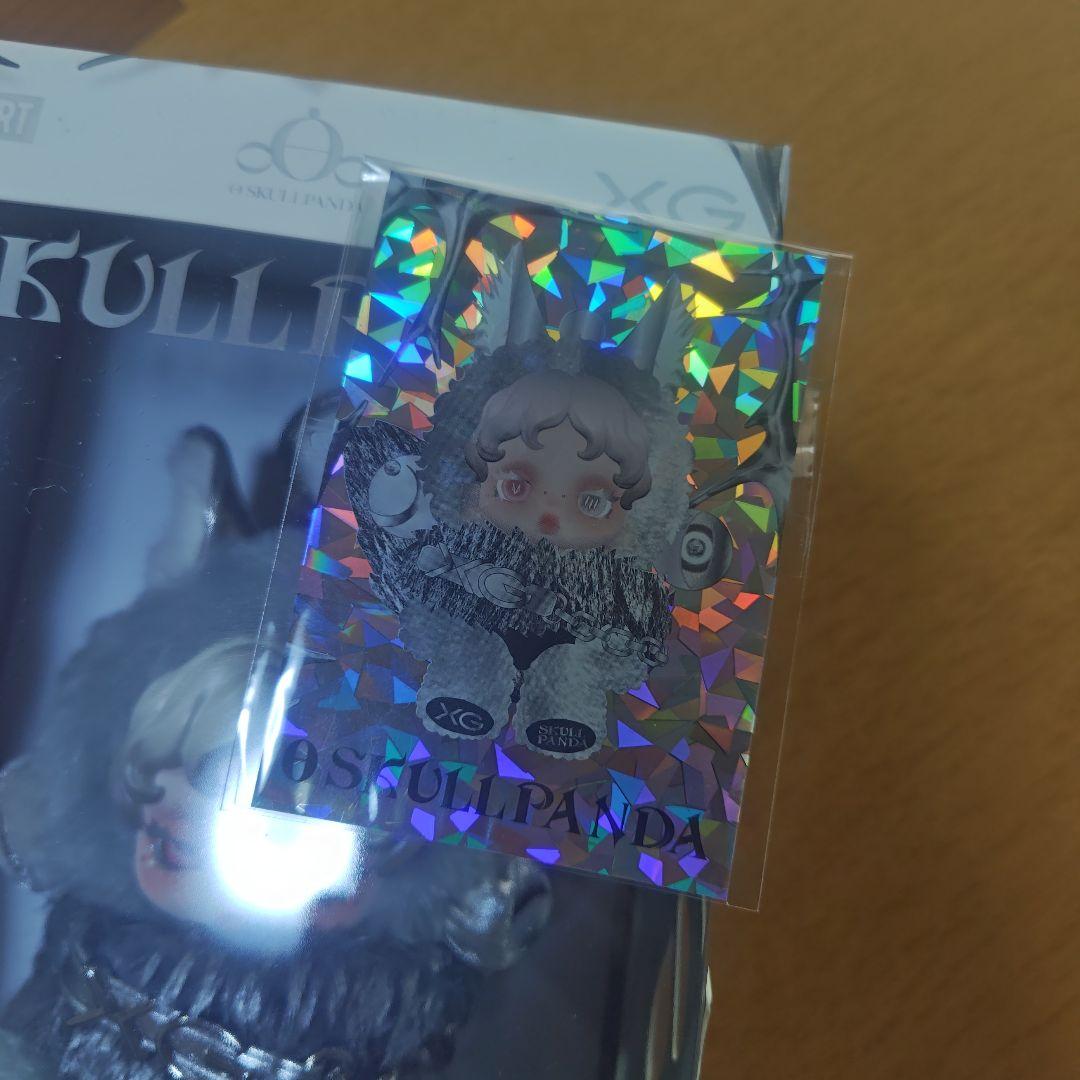 POP MART SKULL PANDA XGコラボ　カード付き