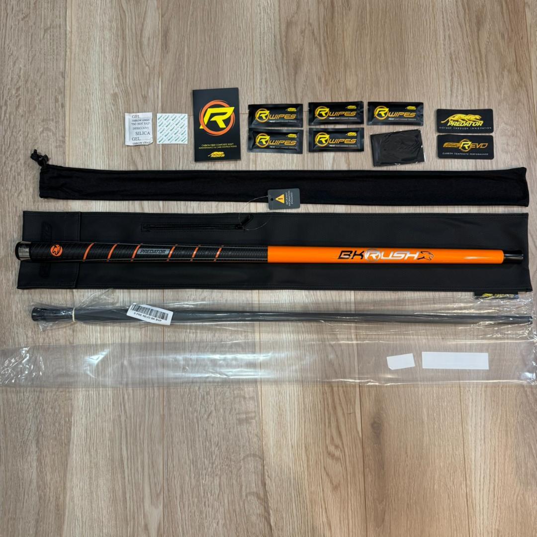 【最新限定色】BK RUSH フレアオレンジ スポーツラップ プレデター