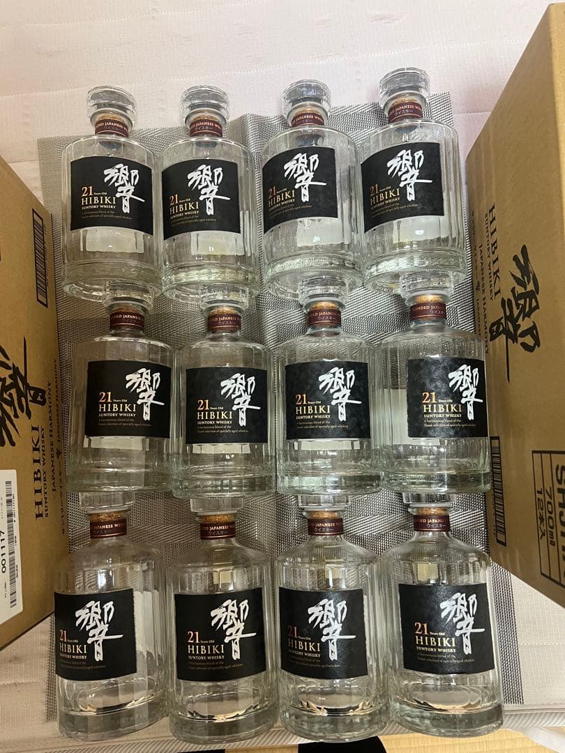 サントリー響21年空ビン12本セット