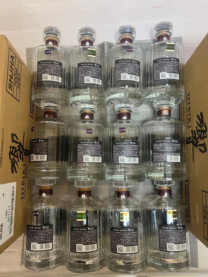 サントリー響21年空ビン12本セット