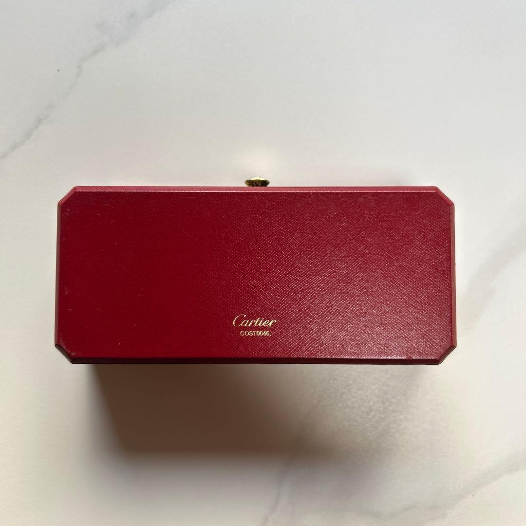 Cartier カルティエ ボールペン レッド ゴールド ボックス付き