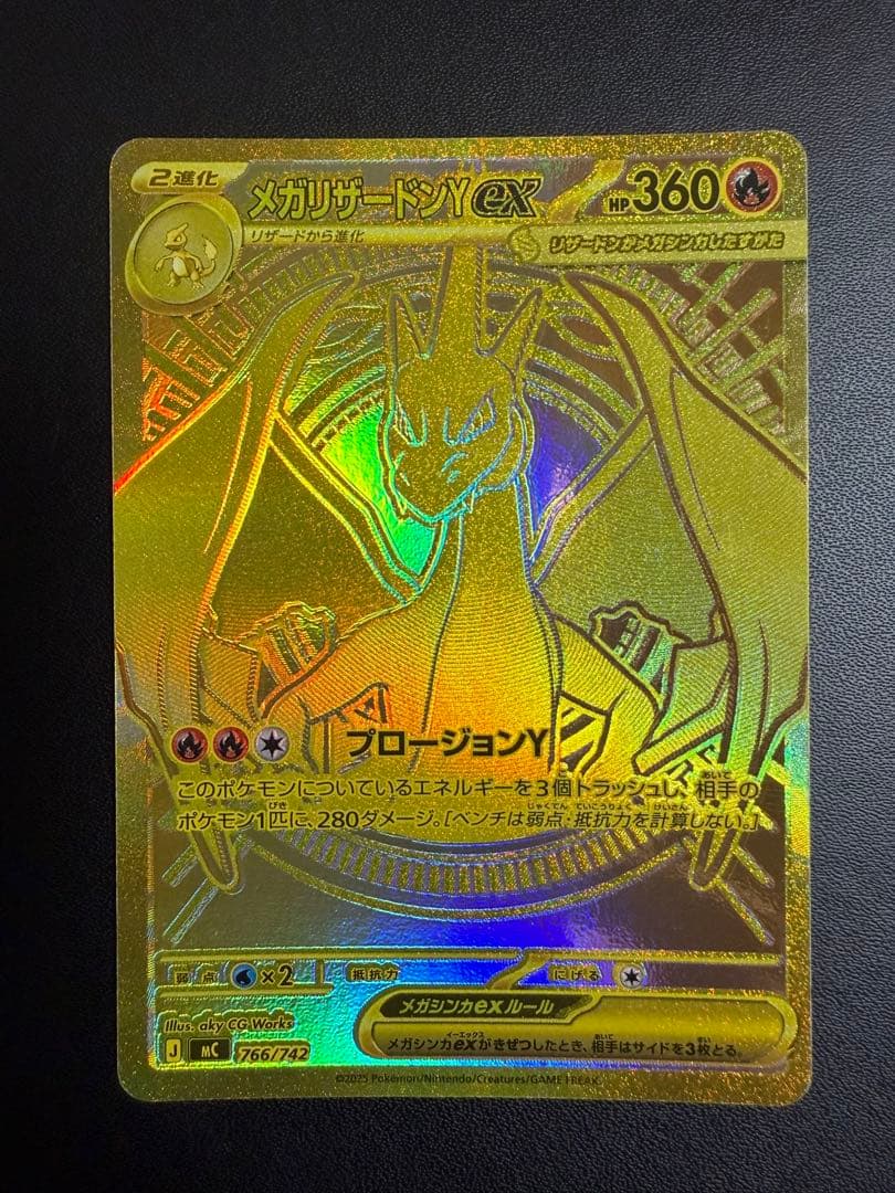 メガリザードンY EX カード HP360