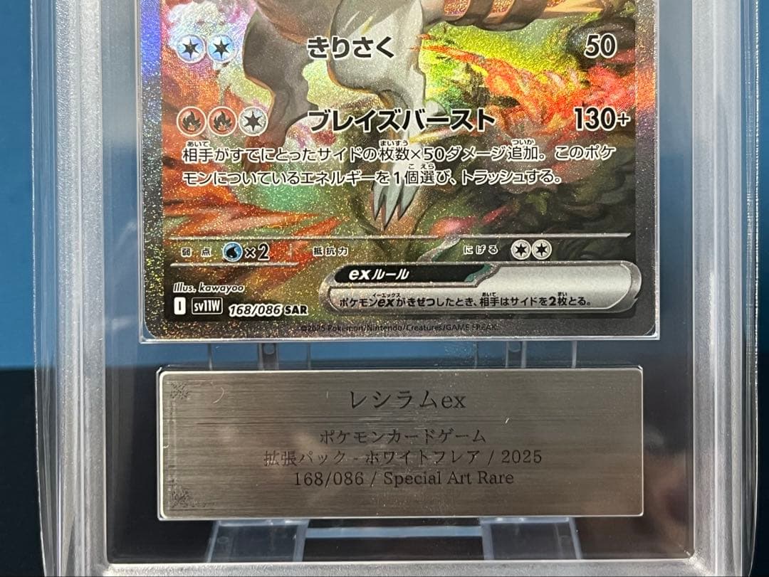 ゼクロムex SAR レシラムex SAR ARS10+セット