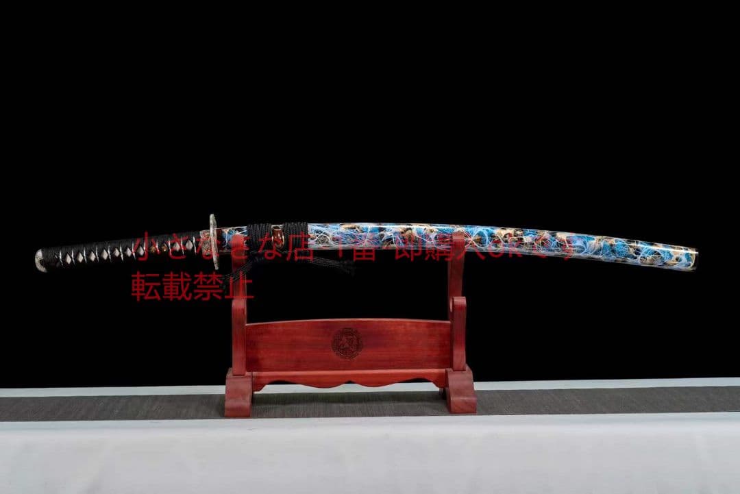 三枚合わせ鋼侍刀【凌影】 古兵器 武具 刀装具 日本刀 模造刀 居合刀