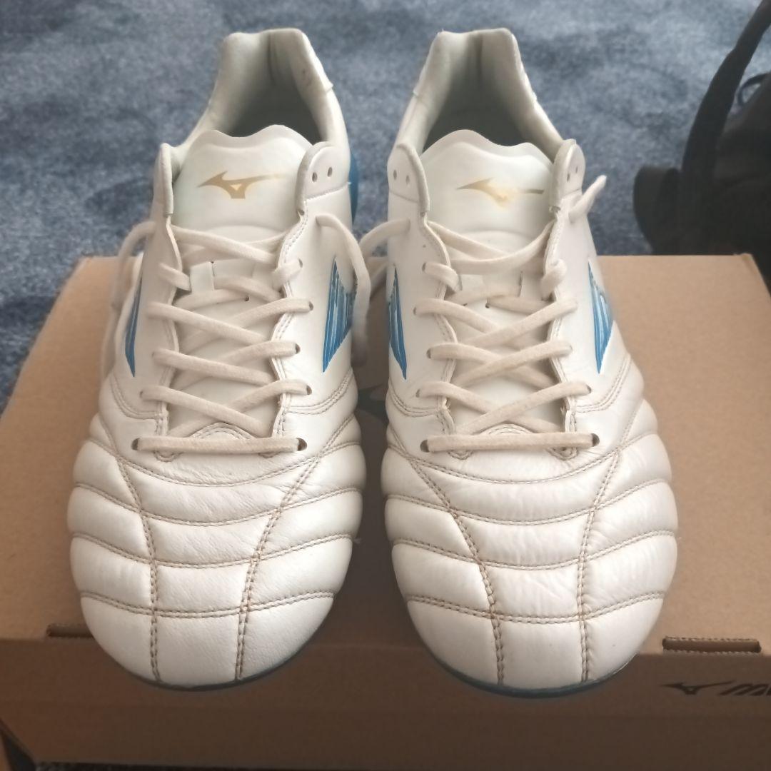 ミズノ サッカースパイク MZ モナ3EL I TEWI-BL ホワイト