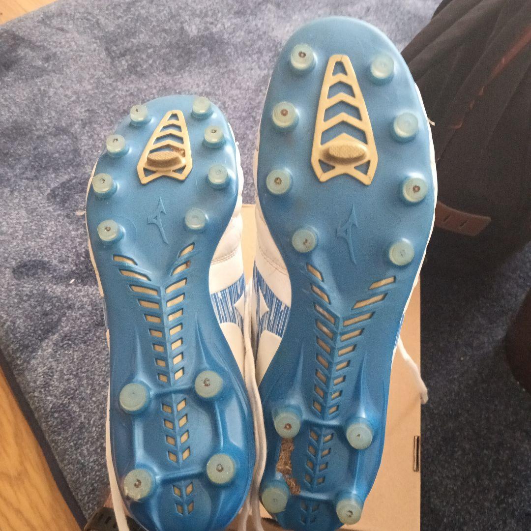 ミズノ サッカースパイク MZ モナ3EL I TEWI-BL ホワイト