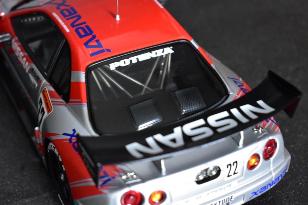 1/18 オートアート JGTC ザナヴィ ニスモ R34 GT-R ミニカー