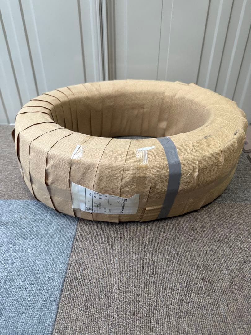 フジクラ「８D－２V」同軸ケーブル屋外用グレー100ｍ　未使用