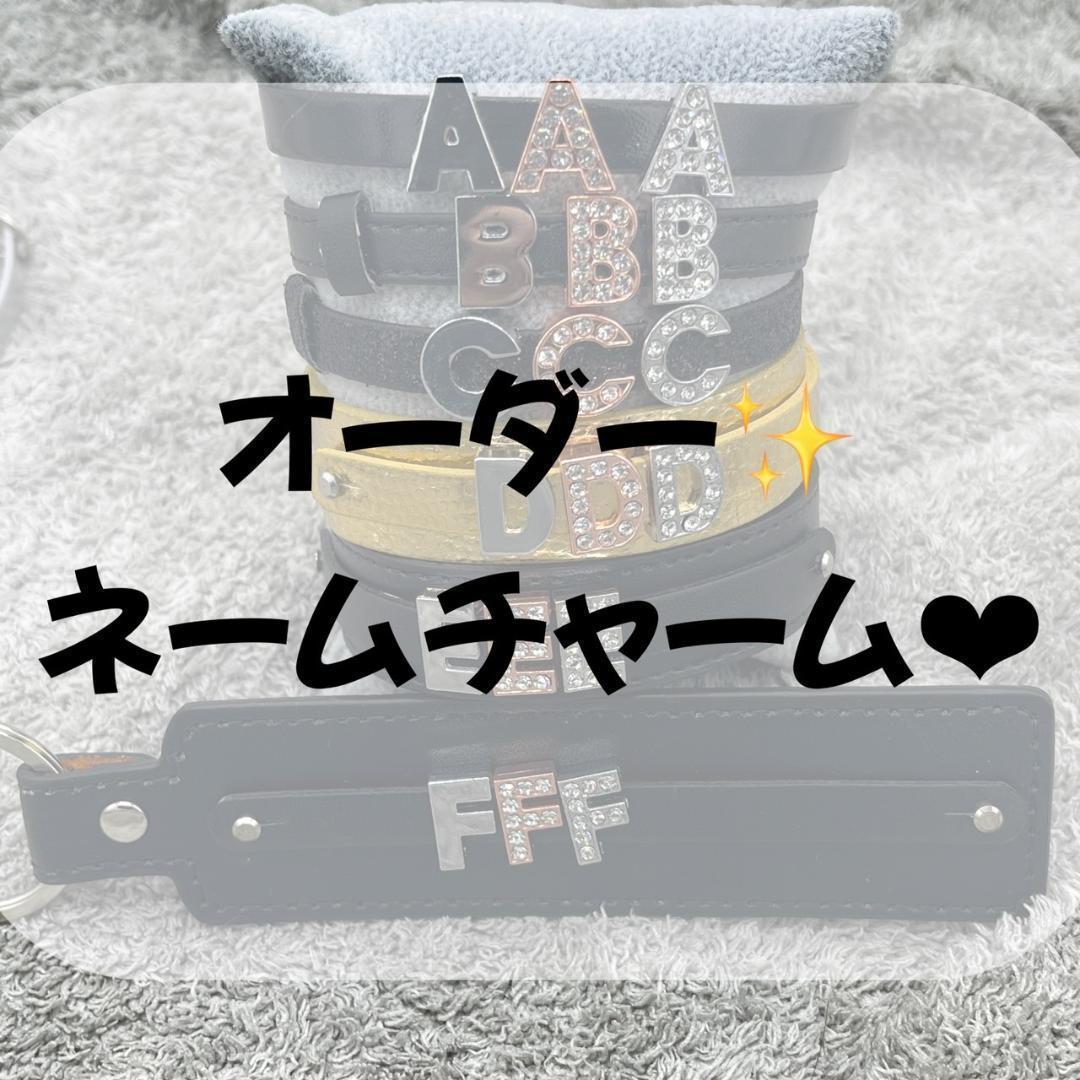 ハンドメイド　ネームタグ　キーホルダー　チャーム　ブレスレット　キーリング　推し