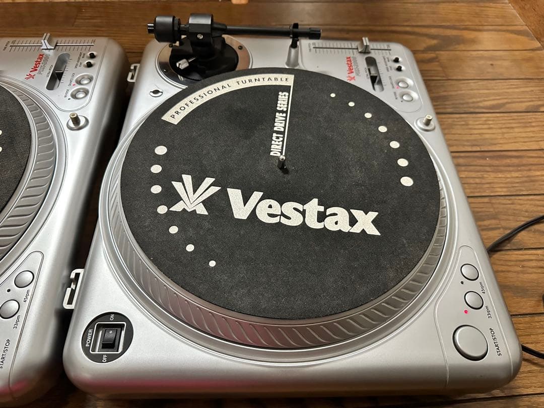 VESTAX PDX-2000 ターンテーブル2台