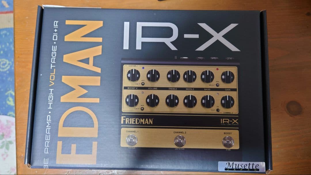 Friedman IR-X チューブプリアンプ