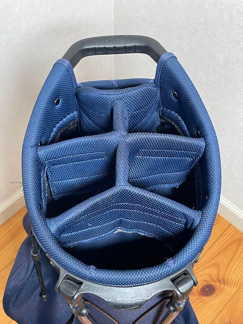中古　Nike スタンド付きキャディバッグ 青/紺