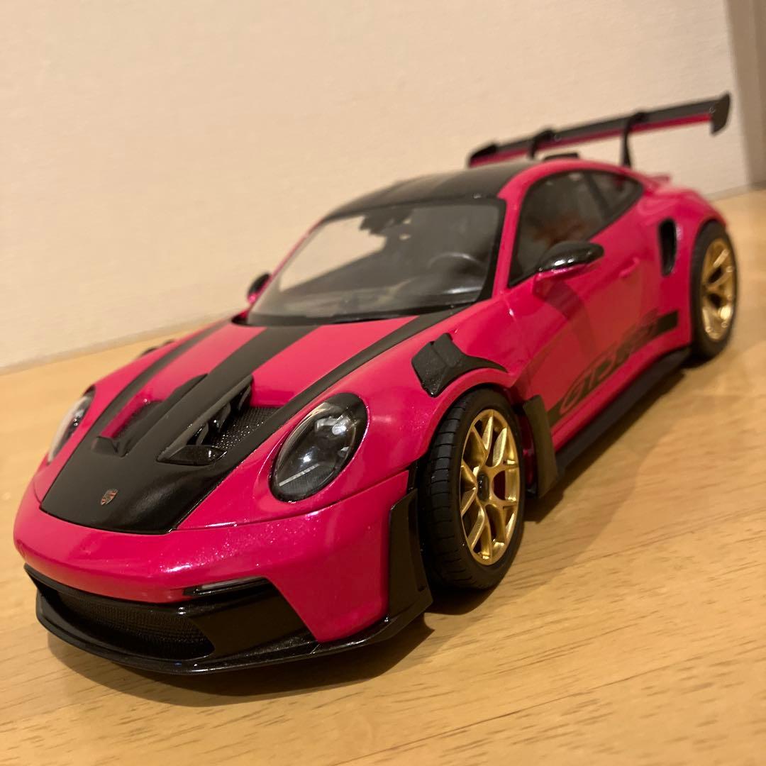タミヤ　1/24ポルシェ911GT3 RS 塗装済み完成品