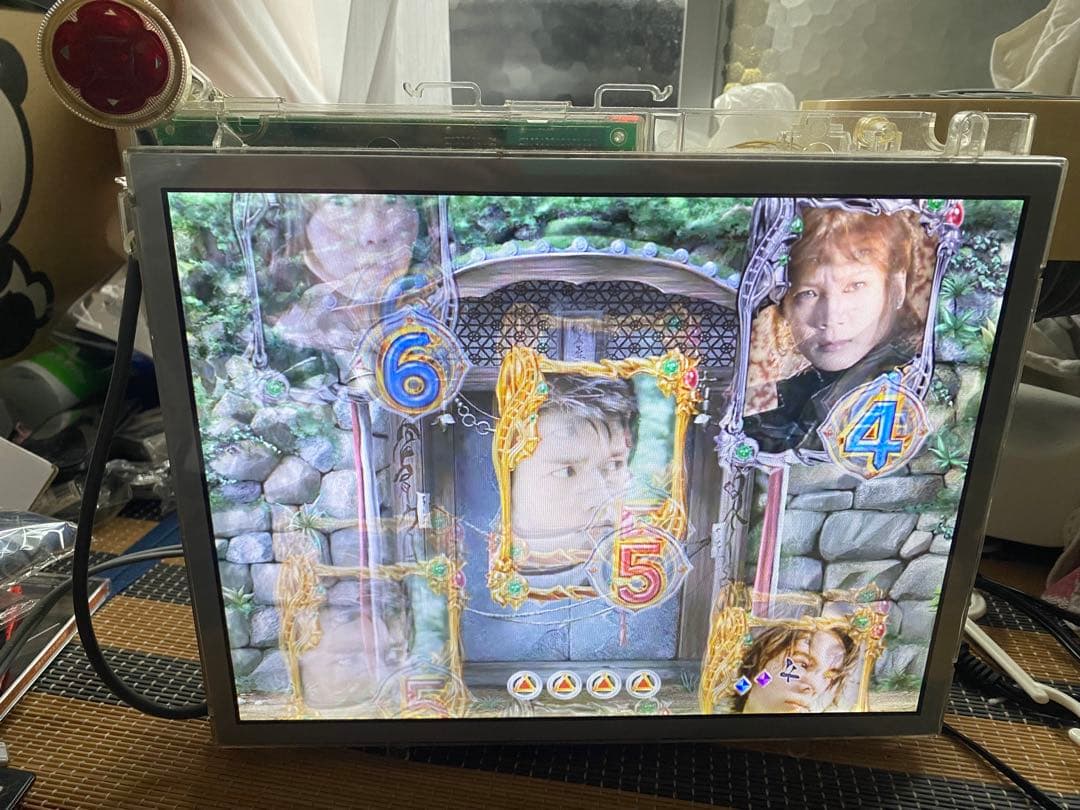 ジャンク品　CRガロ　GARO レッドレクイエム　ライトミドル　パチンコ卓上実機