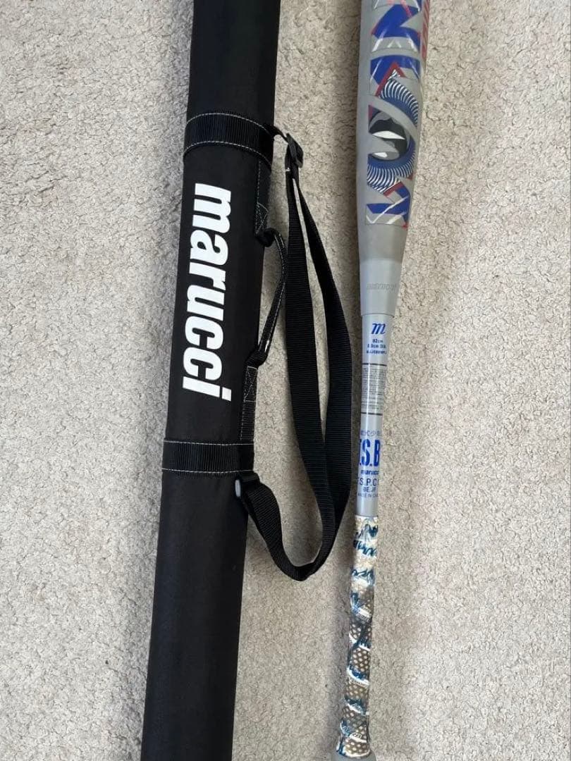 marucci 軟式バット　少年用　ケース付き　82cm ワニクラッシャー