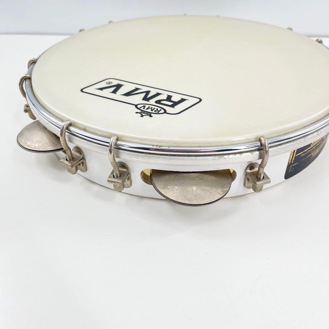 良品 RMV パンデイロ 10インチ 本革 ブラジル製