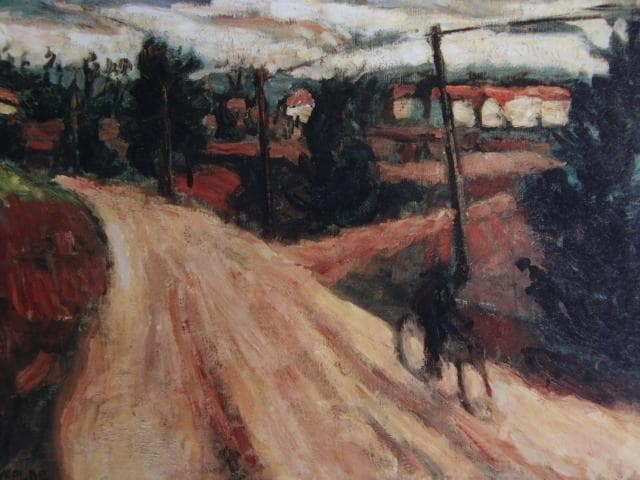 ブラム・ヴァン・ヴェルデ、自転車に乗る人、希少画集画、新品高級額