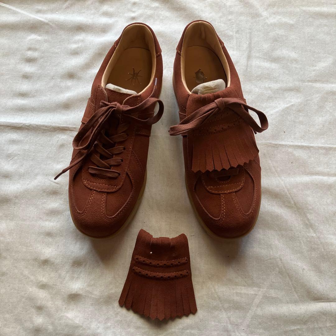 tomo&co. golf ゴルフシューズ 茶 26cm 新品