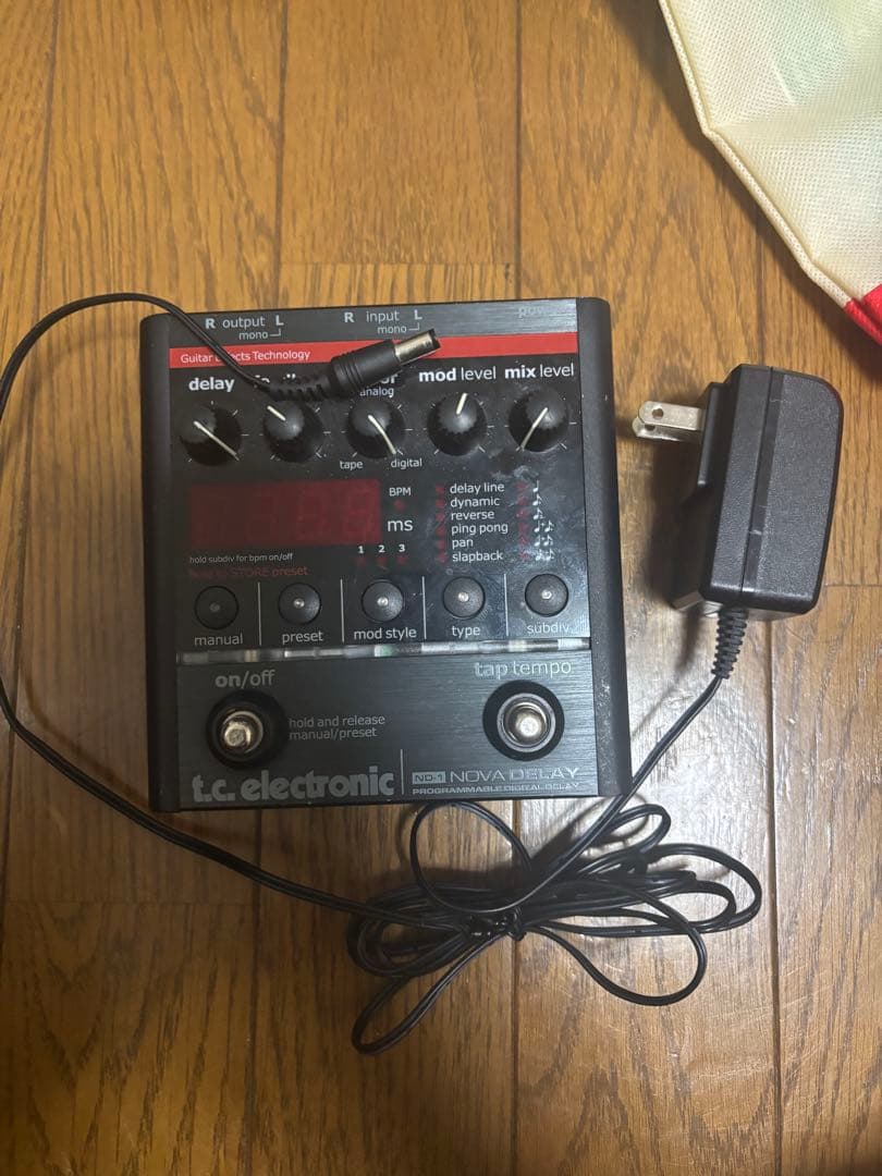 TC Electronic Nova Delay ギターエフェクター
