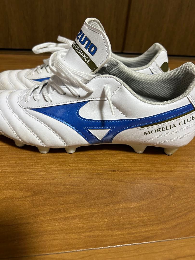 【中古】モレリアⅡクラブ　ホワイト×ブルー　27cm 海外版